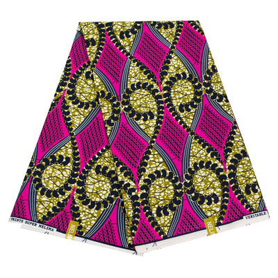 Tela Estampada Reversible Cerecloth Doble Cara - Diseño Geométrico Poliéster - Image 23