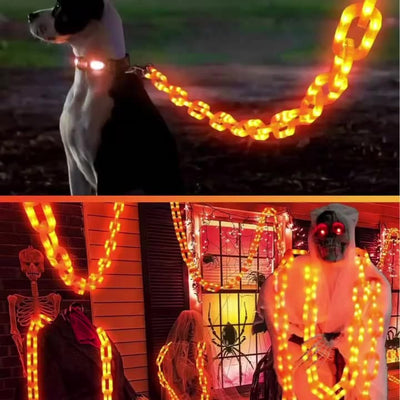 Cadena de Luces LED Impermeable con Batería para Decoración Halloween