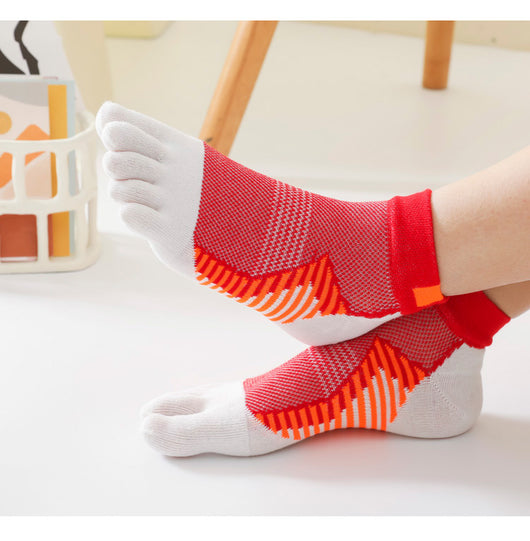 5 Pares de Calcetines Deportivos con Dedos Separados para Mujer - Malla Transpirable - Image 21