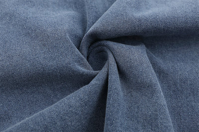 Camisa Denim con Bordado Floral - Abrigo Casual Manga Larga Cuello Polo - Image 17