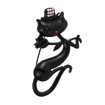 Broche Gato Negro de Lujo - Image 12