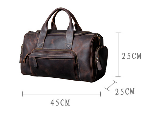 Bolso de Viaje en Cuero Genuino Premium - Image 35