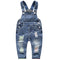 Pantalones Vaqueros Infantiles con Tirantes Ajustables
