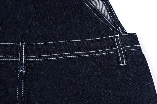 Pantalón Peto Vaquero Vintage a Rayas para Hombre - Estilo Cowboy Clásico - Image 18