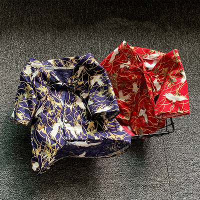 Kimono Japonés para Perros - Camiseta de Verano para Shiba Inu, Bulldog y Mascotas - Image 8