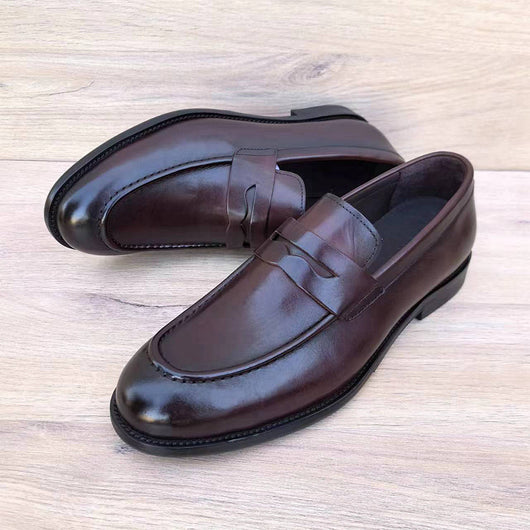 Mocasines Artesanales para Hombre, Estilo Británico Transpirable - Image 9