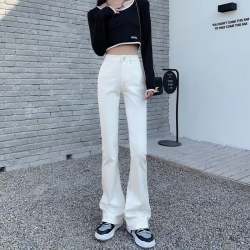 Jeans Acampanados Retro Cintura Alta Efecto Esbeltez para Mujer - Image 6
