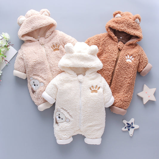 Mameluco de Algodón para Bebé Invierno Niño y Niña