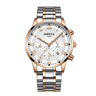 Reloj Deportivo Multifunción con Correa de Acero Resistente al Agua - Image 11