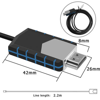 Cable USB-C a HDMI 4K para Pantalla Espejo - Image 12