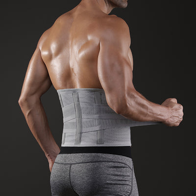 Cinturón de Soporte Lumbar Ajustable para Deportes y Levantamiento de Pesas - Image 10