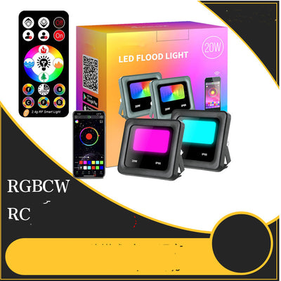 Foco LED RGB 20W Inteligente con Bluetooth, Control por Voz y Temporizador - Image 9
