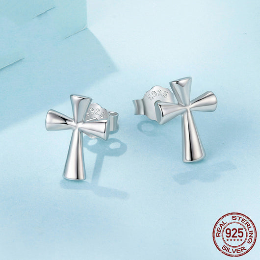 Aretes de Plata Esterlina 925 Personalizados Estilo Europeo y Americano - Image 7