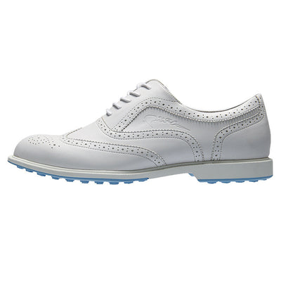 Zapatos de Golf Impermeables Estilo Británico con Suela Antideslizante para Hombre
