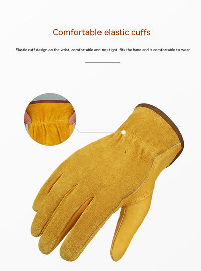 Guantes de Protección para Soldador Transpirables, Antideslizantes y Resistentes al Desgaste - Image 12