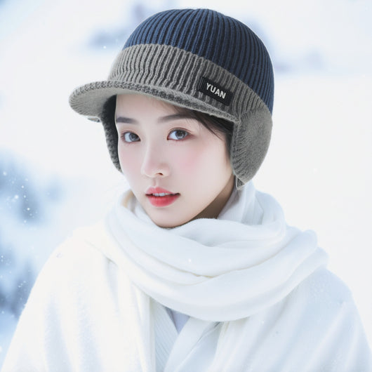 Gorro Tejido Grueso Forrado en Polar para Hombre - Image 18