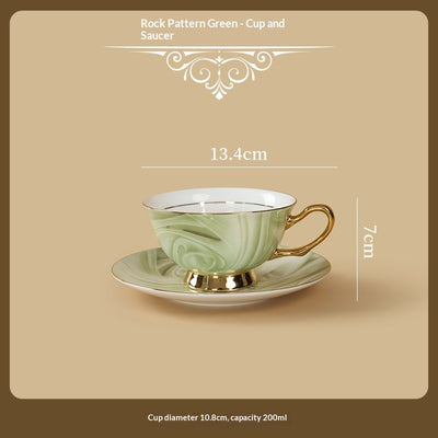 Juego de Taza y Plato de Cerámica Premium con Diseño Impreso - Image 11
