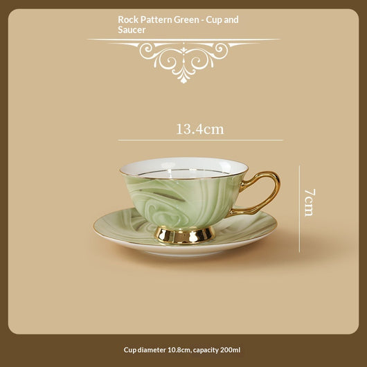 Juego de Taza y Plato de Cerámica Premium con Diseño Impreso - Image 11
