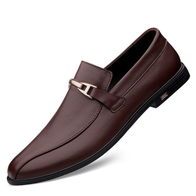 Zapatos de Cuero Casual Versátiles para Hombre y Mujer - Image 5