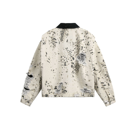 Chaqueta Pesada Estilo Retro Americano Corte Limpio - Image 23