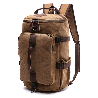 Mochila Cilíndrica para Laptop - Bolsa de Trabajo y Viaje - Image 24