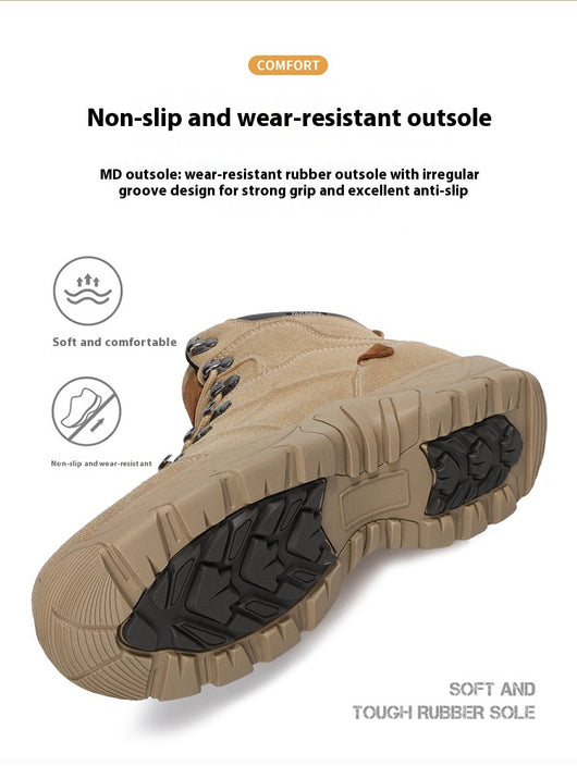 Botas de Montaña Impermeables Talla Grande para Hombre - Otoño e Invierno - Image 14