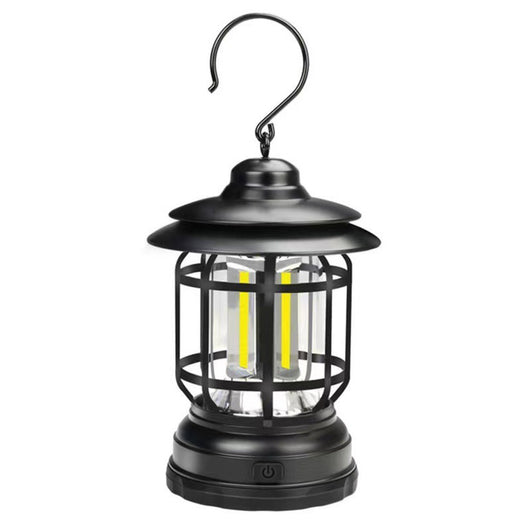 Linterna Vintage Recargable para Camping - Luz Ambiental Portátil Giratoria - Image 3