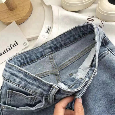 Jeans de Cintura Alta con Abertura en el Ruedo para Mujer - Image 22