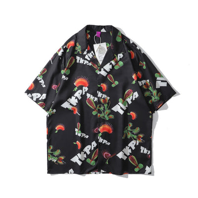 Camisa Estampado Floral Verano Hombre - Corte Holgado Tendencia Urbana - Image 5