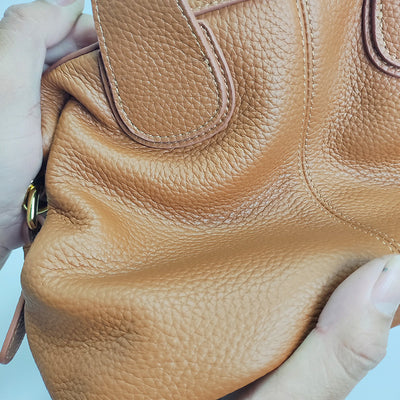 Bolso Mensajero de Cuero Genuino para Mujer - Gran Capacidad en Cuero Vacuno Primera Capa - Image 30