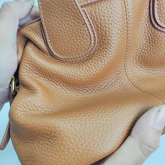 Bolso Mensajero de Cuero Genuino para Mujer - Gran Capacidad en Cuero Vacuno Primera Capa - Image 30
