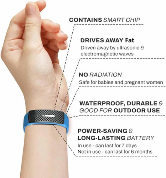 Pulsera de Silicona Ultrasónica Reductora de Grasa - Image 17