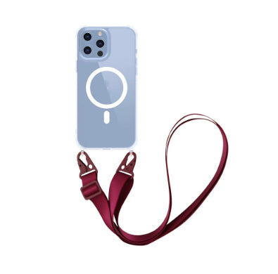 Funda Transparente con Cordón Magnético Desmontable para Celular - Image 7