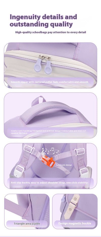 Mochila Escolar Ergonómica Turtle - Gran Capacidad y Alivio de Carga - Image 27