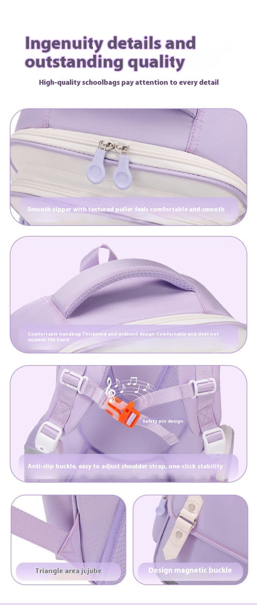 Mochila Escolar Ergonómica Turtle - Gran Capacidad y Alivio de Carga - Image 27