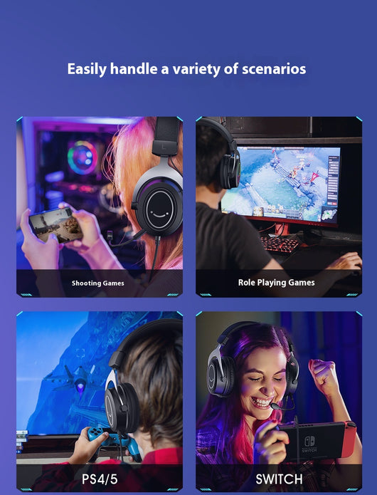 Auriculares Gaming H3 con Cable para E-sports Profesionales - Image 23