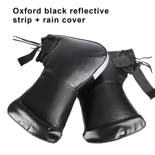 Guantes de Motocicleta Impermeables Térmicos con Aislamiento Reforzado - Image 9