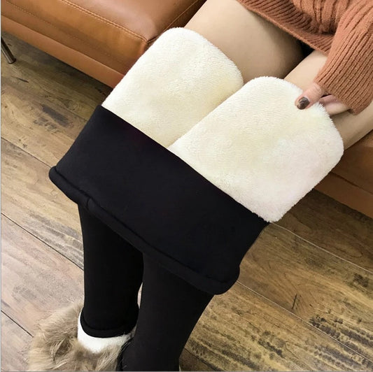 Leggins Talle Alto de Lana de Cordero con Elasticidad Premium - Image 2