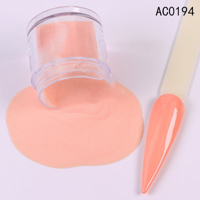 Polvo de Extensión de Uñas Acrílicas Tallado Infiltrante Tono Piel Nude Cristal - Image 30