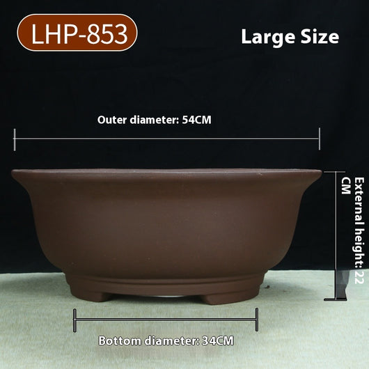 Maceta Cerámica Púrpura Grande 60cm para Árboles y Plantas Antiguas - Image 17