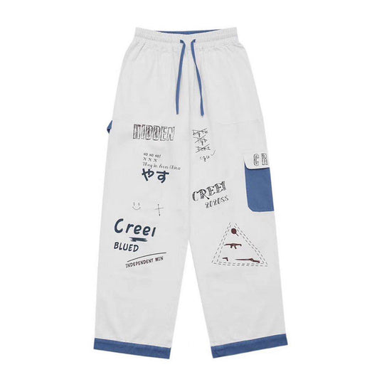 Pantalones Cargo Rectos Oversized de Tela Gruesa Marca Tide - Image 2
