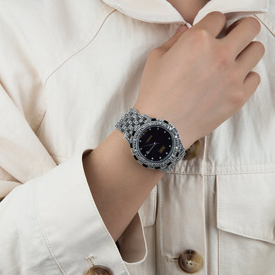 Reloj de Lujo Europeo Romántico con Movimiento de Cuarzo - Image 12