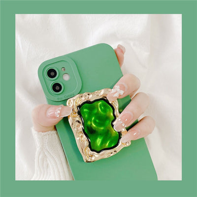 Funda Telefónica de Diamante Metálico - Diseño Minimalista y Protección Premium - Image 8