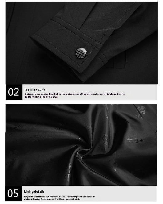 Abrigo Casual para Hombre Primavera Otoño - Chaqueta Moderna para Adultos - Image 19