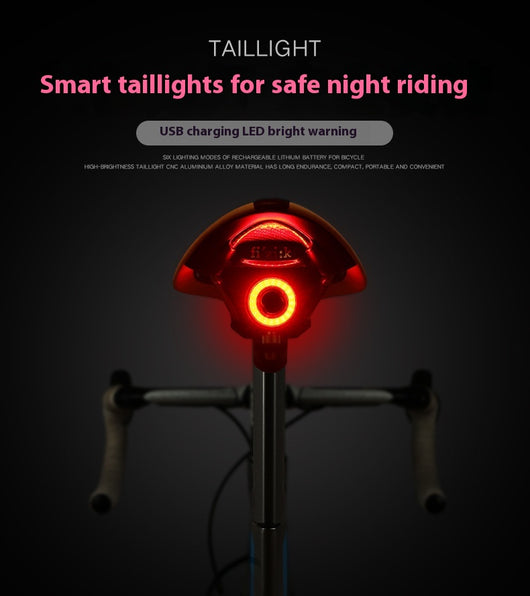 Luz Trasera Inteligente con Freno para Bicicleta de Casa - Image 8