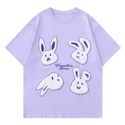 Camiseta para Hombre con Estampado de Conejito Adorable - Image 10