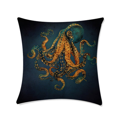 Fundas de Almohada para Sofá con Estampado Mundo Marino Profundo - Image 4