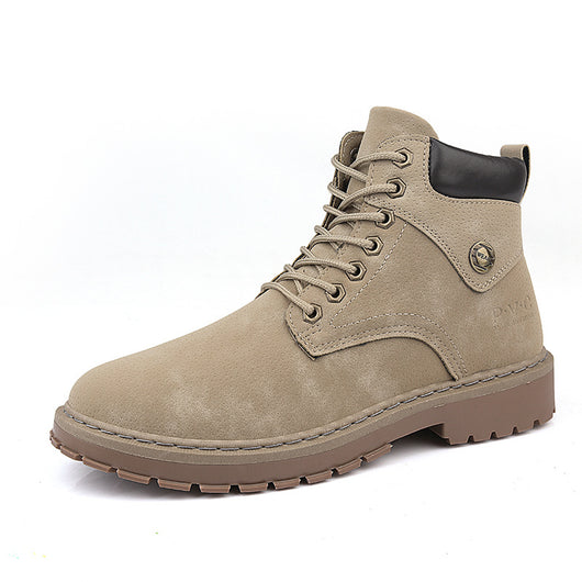 Botas de Trabajo Estilo Británico con Punta Redonda para Hombre - Image 7