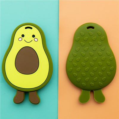 Mordedor de Aguacate Calmante - Juguete Masticable Suave para Bebés - Image 10