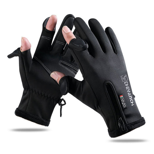 Guantes de Esquí y Montañismo Impermeables y Térmicos con Forro de Terciopelo - Image 6